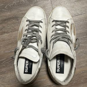 Golden Goose superstar, brand new with box size 38